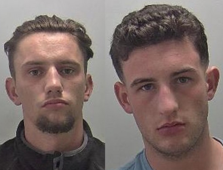 Jimmy Connors (left) and Francis Ward have been jailed for almost four years in total (Image by Warwickshire Police)