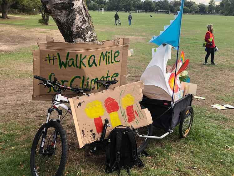 #walkamileforclimate