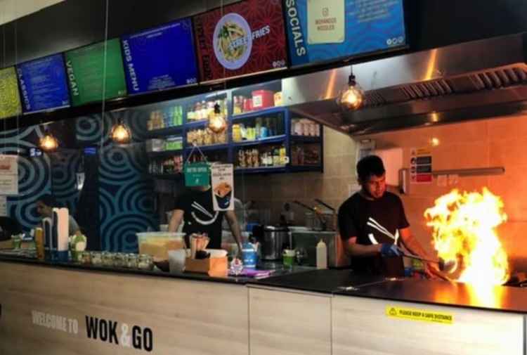 Wok & Go hasn't been affected due to Deliveroo and Just Eat