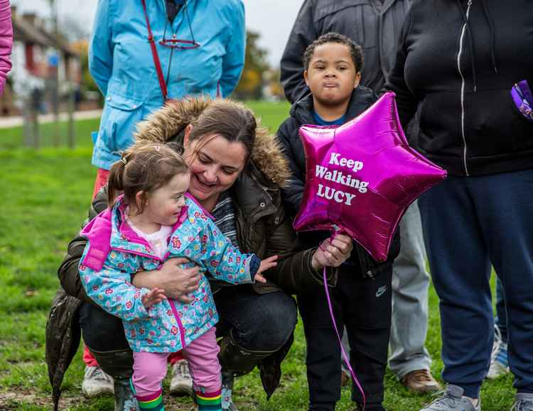 The determined children have already raised half of their target // @PaulGapperPhoto