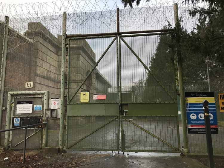 Dorchester prison main entrance and gatehouse