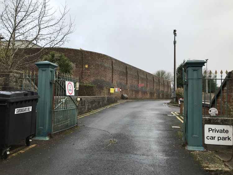 Dorchester prison entrance