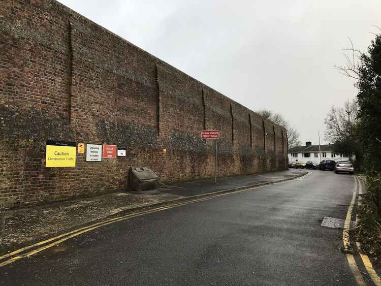 Dorchester prison entrance