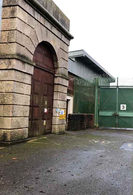 Dorchester prison gatehouse