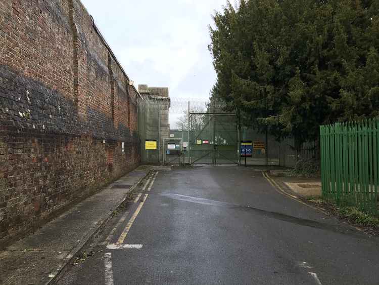 Dorchester prison main entrance