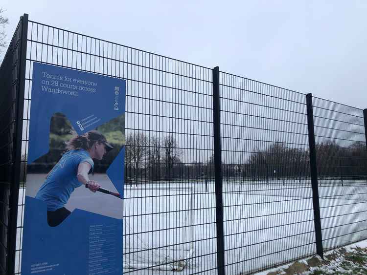 All Star Tennis Courts on Tooting Common 