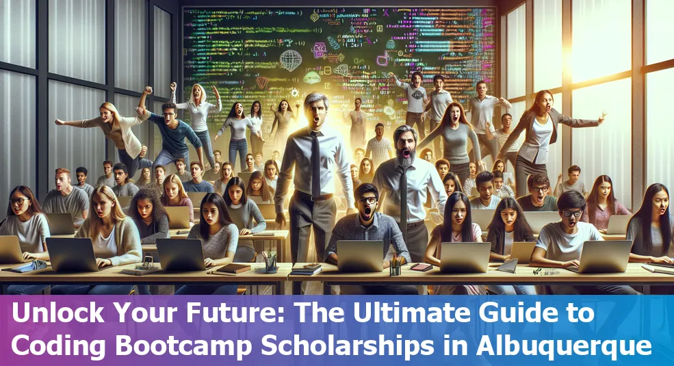 Scholarships and funding options for coding bootcamps in Albuquerque.