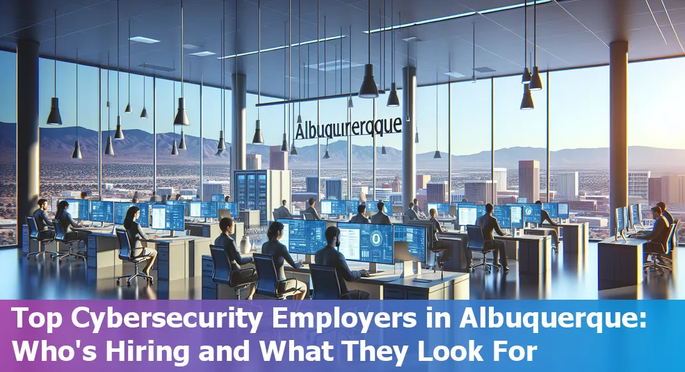 Top cybersecurity employers in Albuquerque