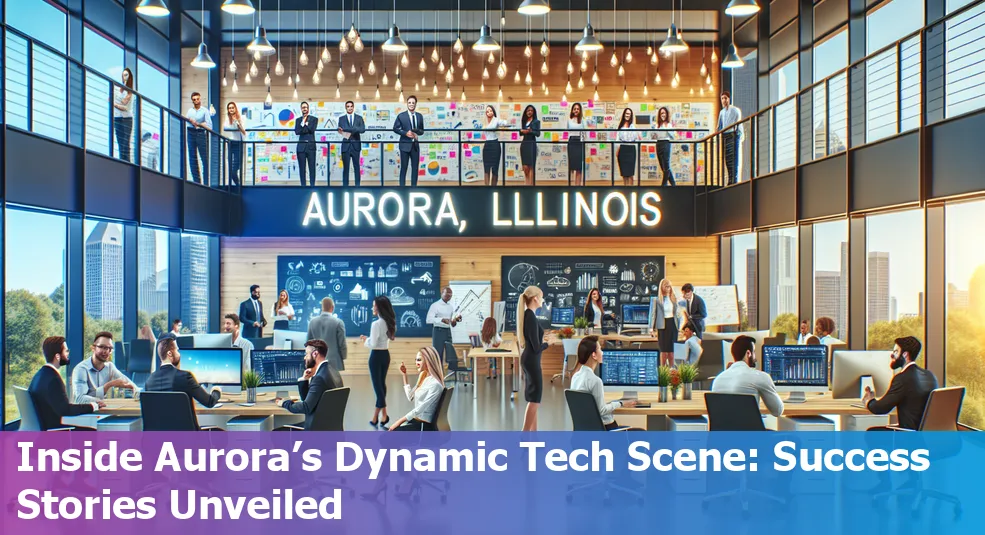 Aurora, Illinois tech hub with startups and success stories.