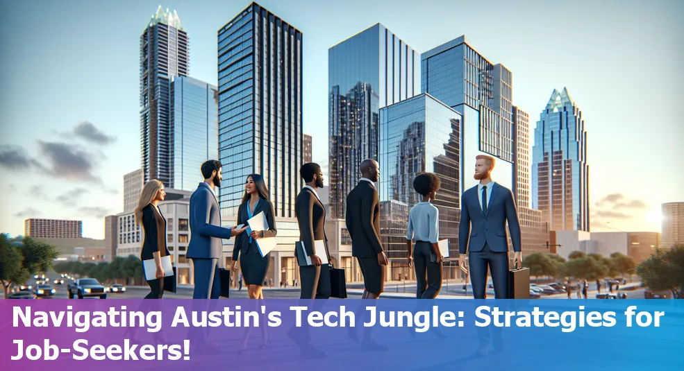 Image representing job hunting strategies in Austin's tech sector