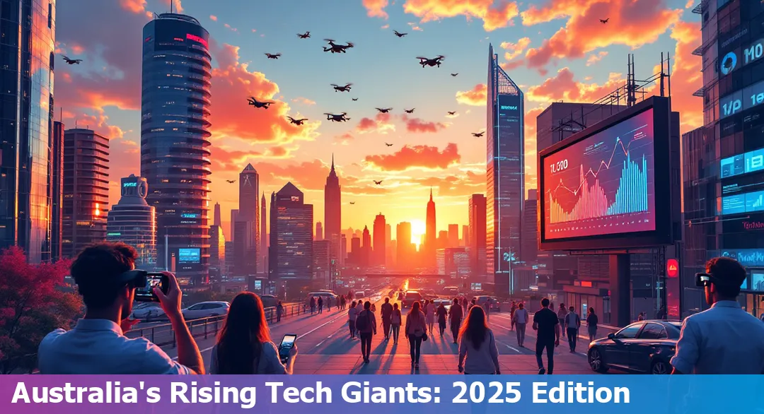 Image depicting Australia's thriving tech startup ecosystem in 2025.