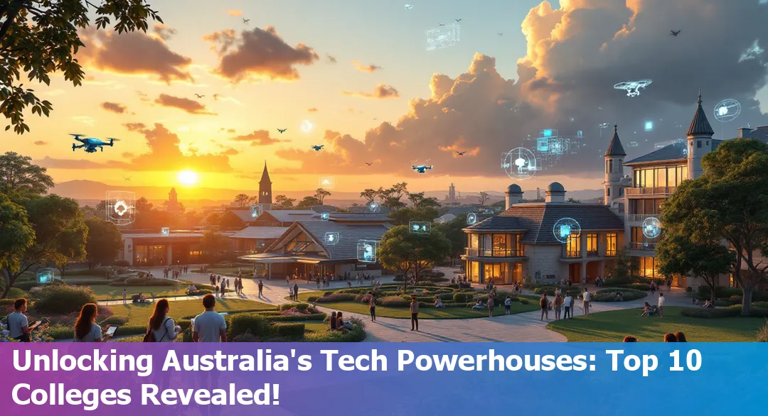 Australian University campus with tech-focused educational opportunities