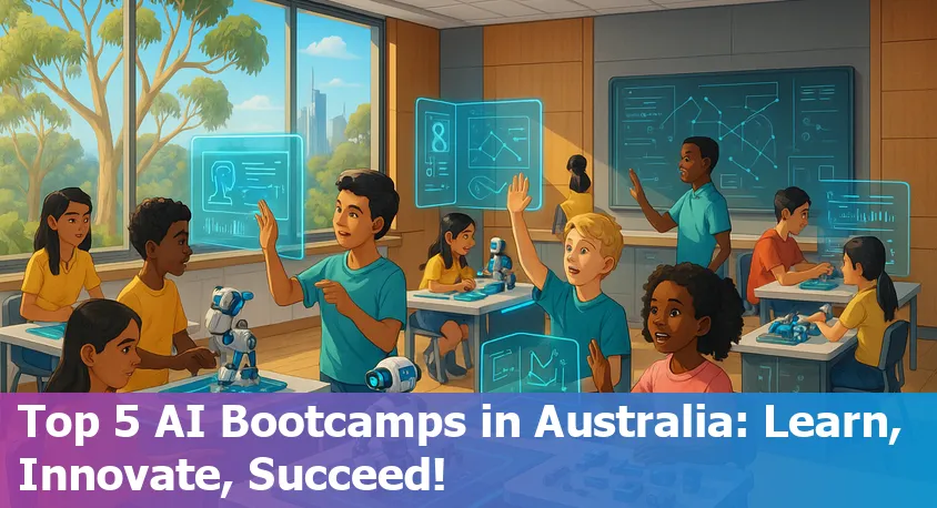 Students learning AI and data science collaboratively online and in a classroom in Australia, 2025.