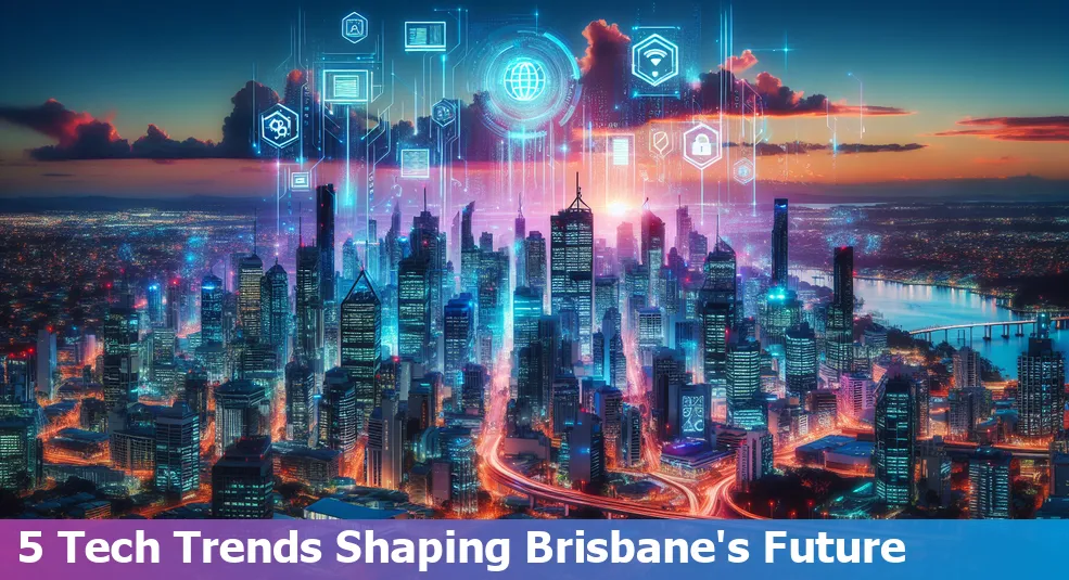 Skyline of Brisbane showcasing its role as a tech innovation hub