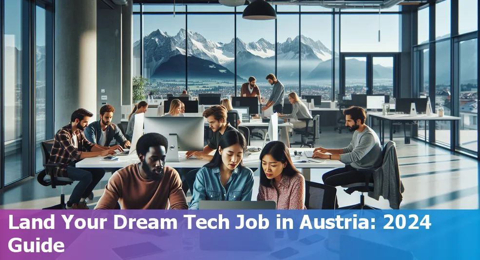 Getting a Job in Tech in Austria in 2024 guide cover image