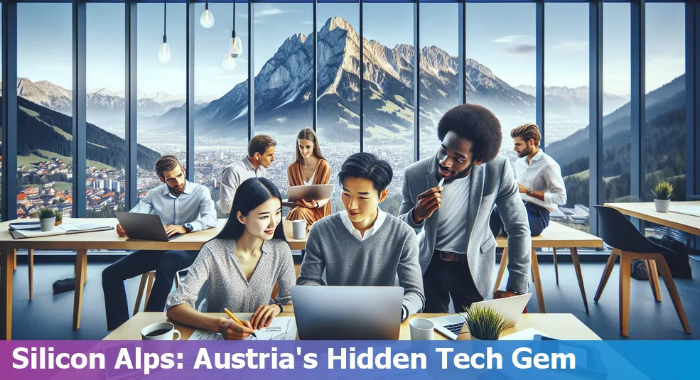 Austria's thriving tech hub, showcasing startups and their success stories.