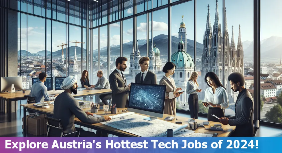 Overview of the most in demand tech job in Austria in 2024