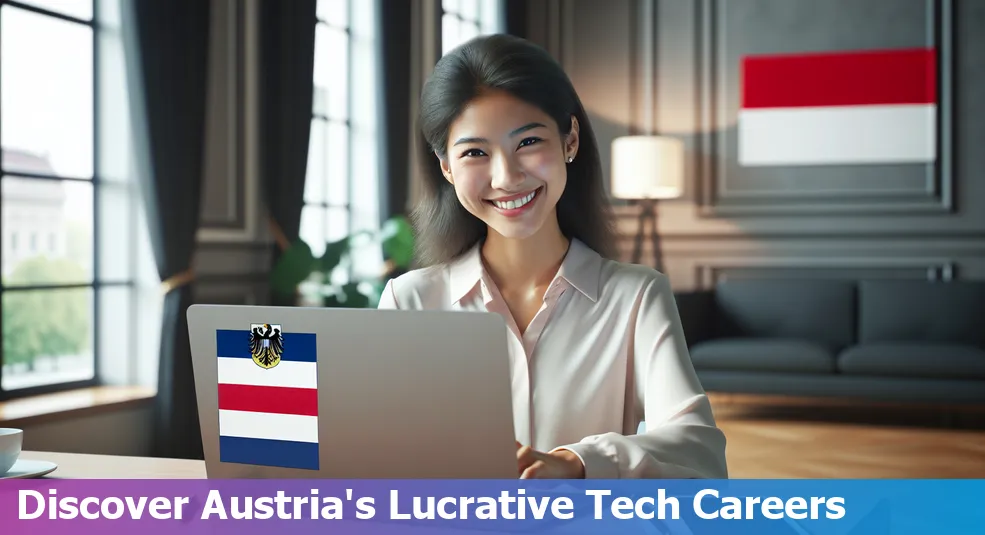 Top 10 high-paying tech jobs in Austria with salary charts and job descriptions.