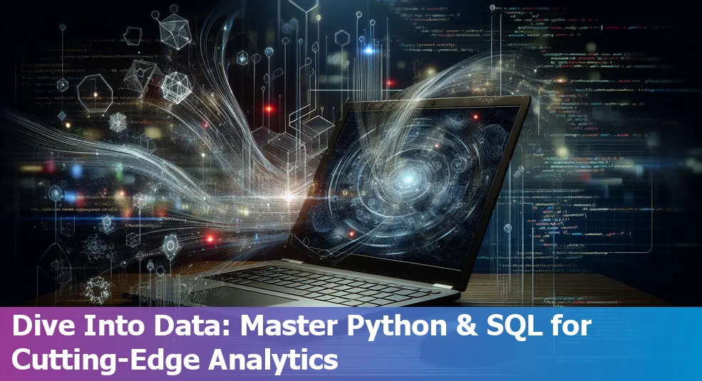 Image illustrating the use of Python and SQL for big data analytics