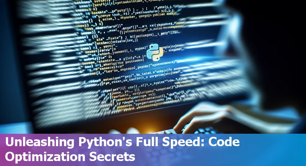 A speedometer symbolizing Python code speed optimization