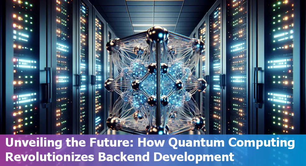 Image depicting quantum computing's impact on backend development