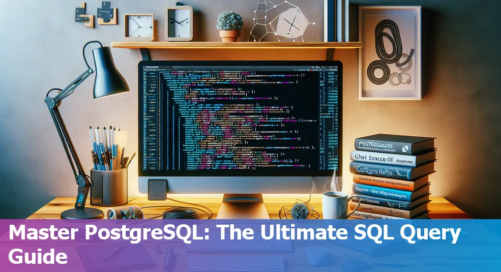 SQL queries in PostgreSQL guide cover image