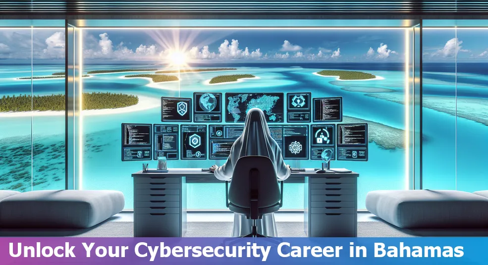 Image representing cybersecurity skills and certifications in the Bahamas