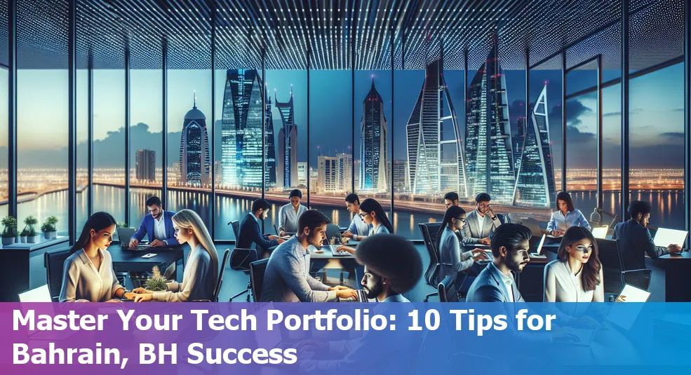 A diverse tech portfolio showcasing various tech skills and projects from Bahrain.