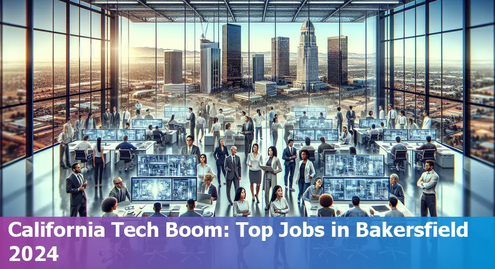 Most in demand tech job in Bakersfield in 2024, California, US