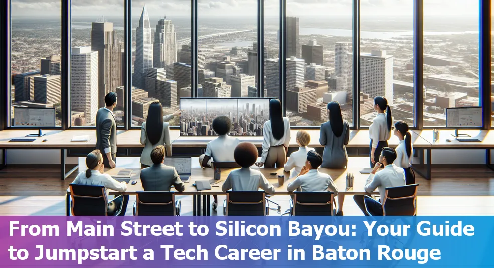 Guide to switching from a non-tech background to a tech job in Baton Rouge, Louisiana