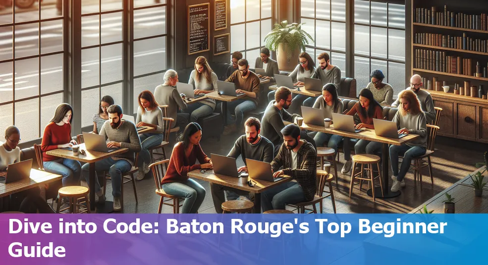 Beginner's guide to learning programming languages in Baton Rouge, Louisiana, US.