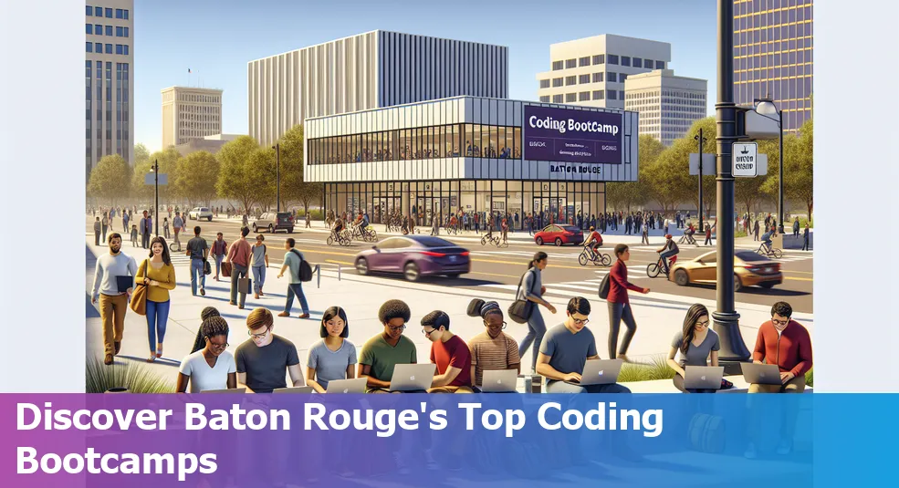Top 5 coding bootcamps in Baton Rouge in 2024