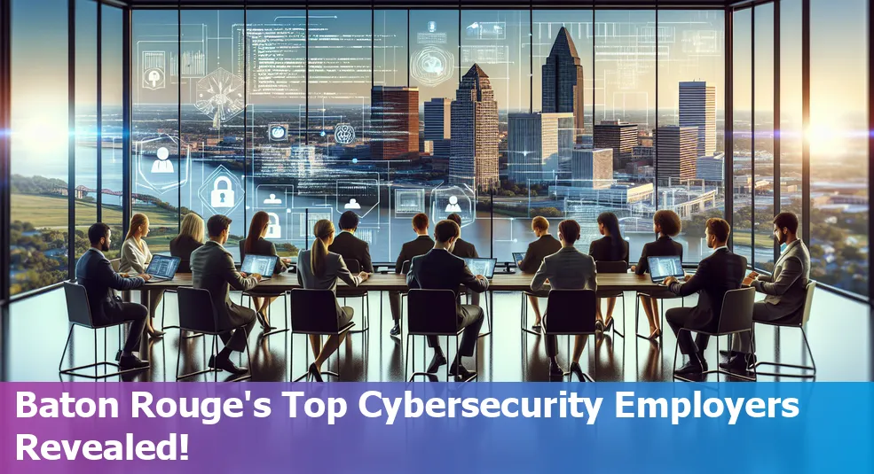 Top cybersecurity employers in Baton Rouge, Louisiana, who's hiring, and required skills