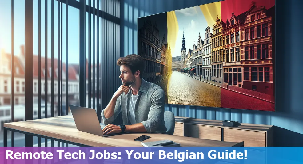 Guide on landing a remote tech job from Belgium with steps for success.