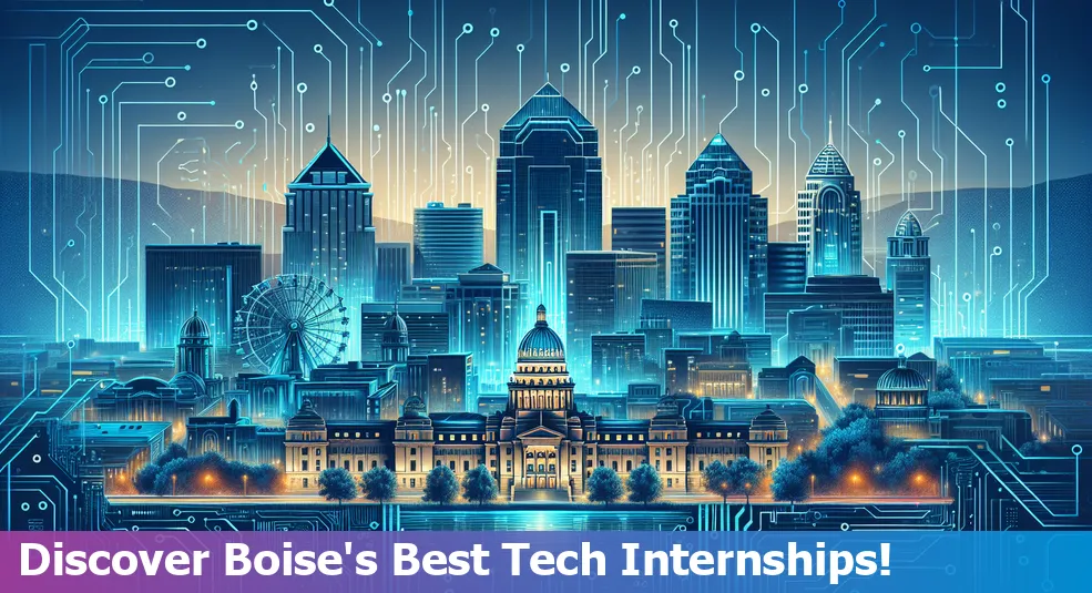 Boise Idaho tech internships collage