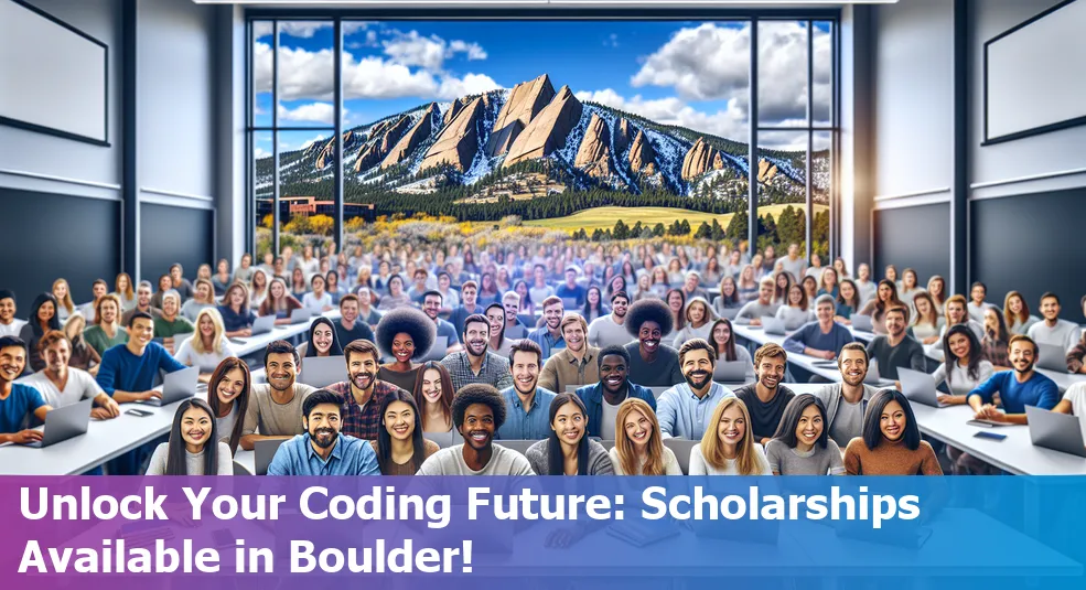 Scholarships and funding for coding bootcamps in Boulder, Colorado, US