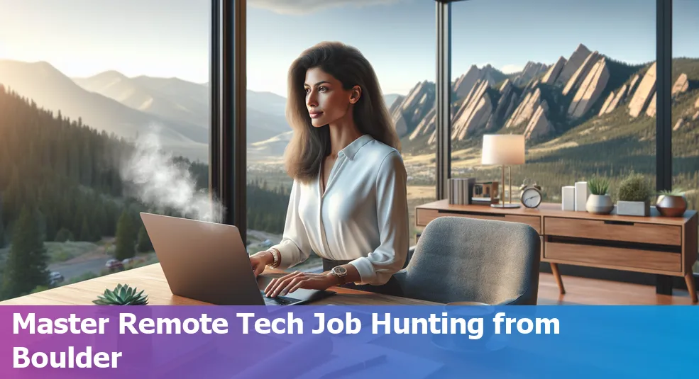 Top 10 strategies to land your first remote tech job from Boulder in 2024, featuring local resources and networking events.