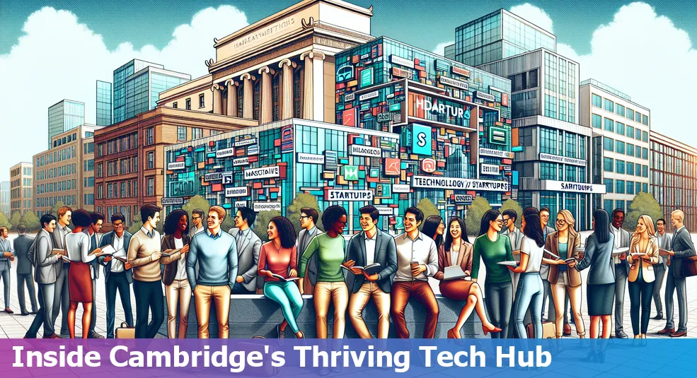 Cambridge, Massachusetts tech hub and startups