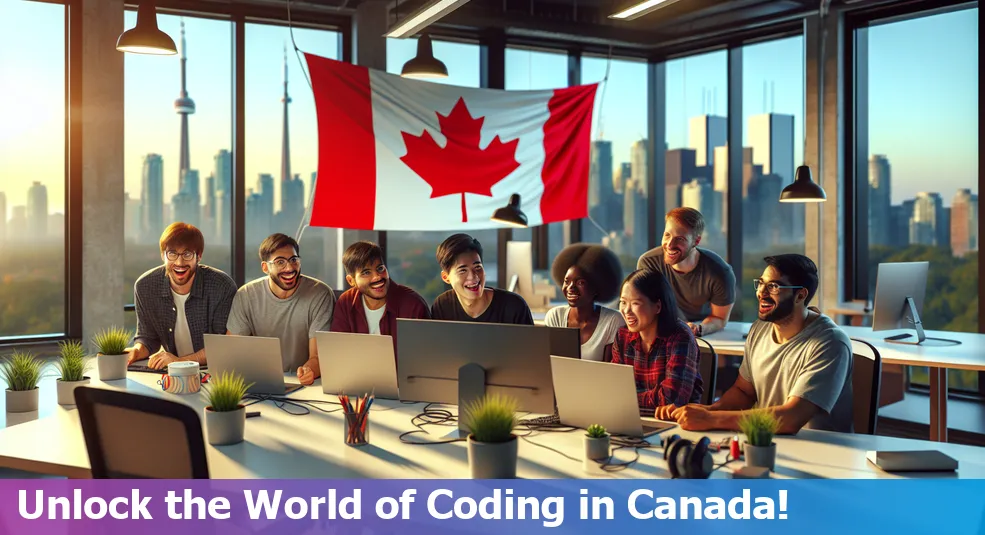 Beginner's guide to programming languages in Canada, featuring popular languages, resources, and job opportunities.