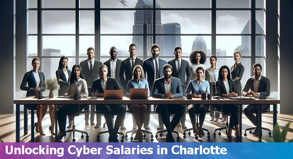 Cybersecurity professionals working in Charlotte, North Carolina