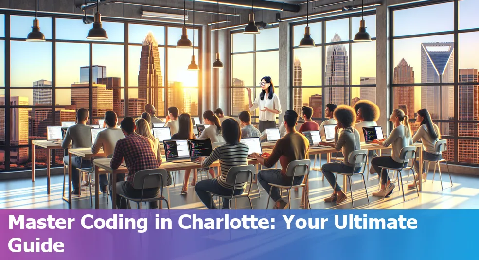 Learn to code in Charlotte, North Carolina, US - A beginner's guide.