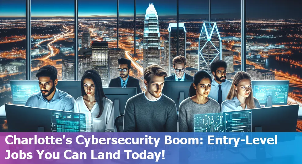 Top in-demand cybersecurity jobs for beginners in Charlotte, North Carolina