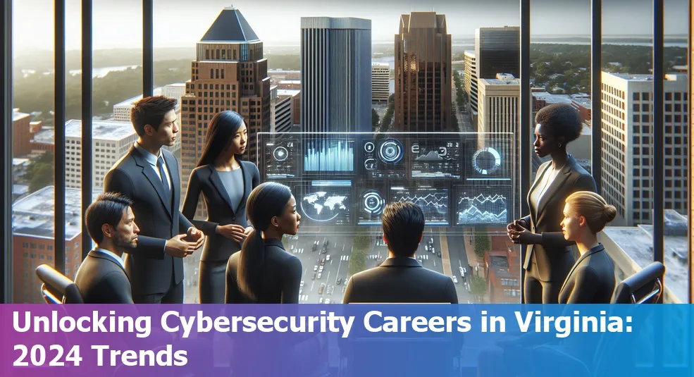 Chesapeake cybersecurity job market trends and growth areas 2024 in Virginia, US