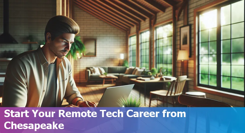 Finding remote tech jobs in Chesapeake, Virginia - step-by-step guide