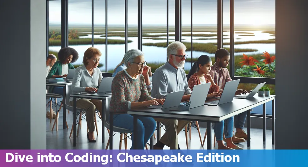 Learn to code in Chesapeake, Virginia: Beginner's guide to programming languages, coding bootcamps, and job opportunities.