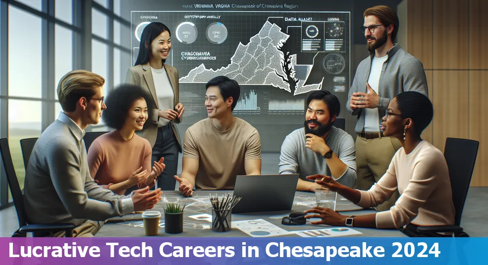 Top 10 Best Paid Tech Jobs in Chesapeake 2024 - Virginia, US