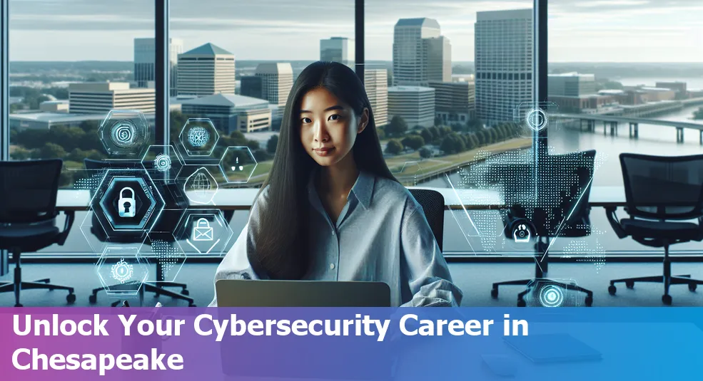 Top in-demand cybersecurity jobs for beginners in Chesapeake, Virginia, US