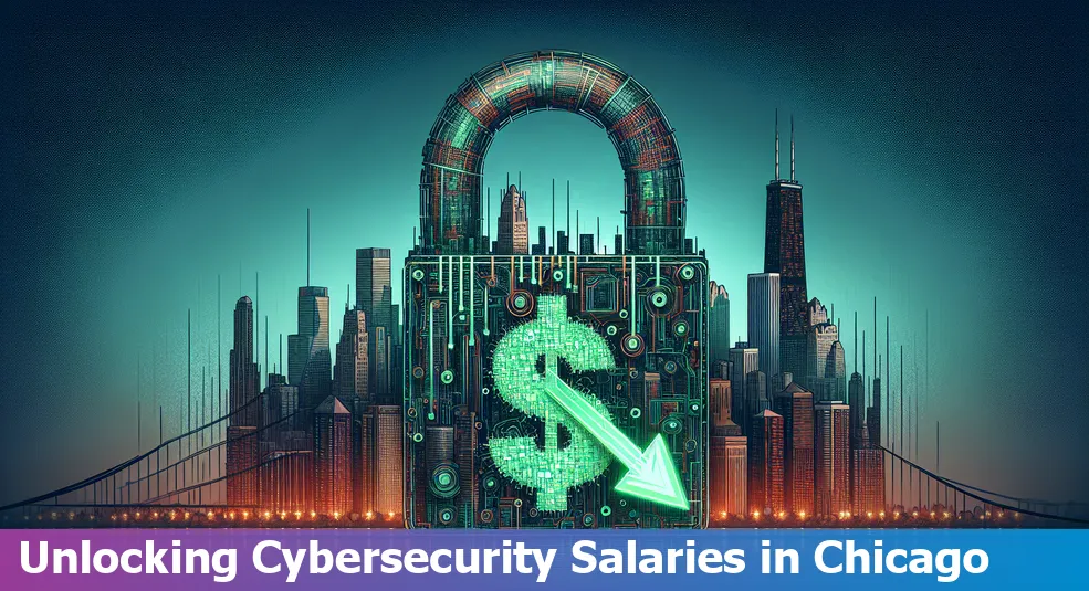 Cybersecurity salaries in Chicago, Illinois, US - What to expect at entry, mid, and senior levels and future job market trends.