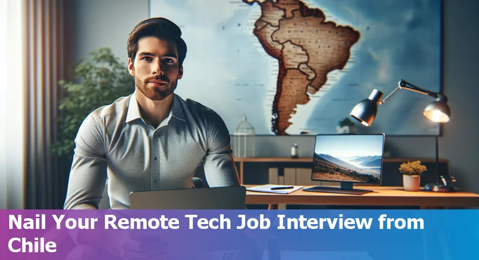 Guide to landing a remote tech job from Chile, including steps for beginners.