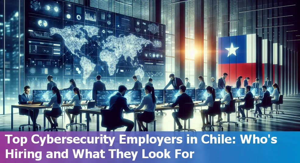 Top cybersecurity employers in Chile, their hiring processes, required skills, and application steps for cybersecurity jobs in Chile, CL.